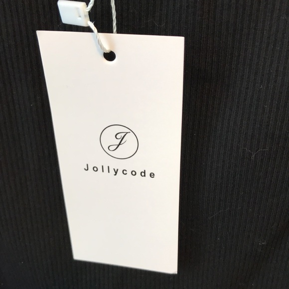 NWT Jollycode top with sheer sleeves, size med - Picture 5 of 10
